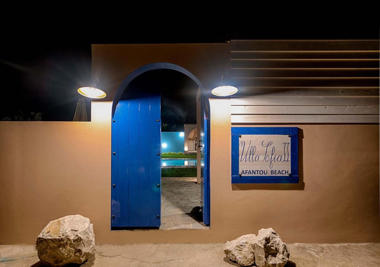 Afandou Beach Villas Sofias Exteriör bild